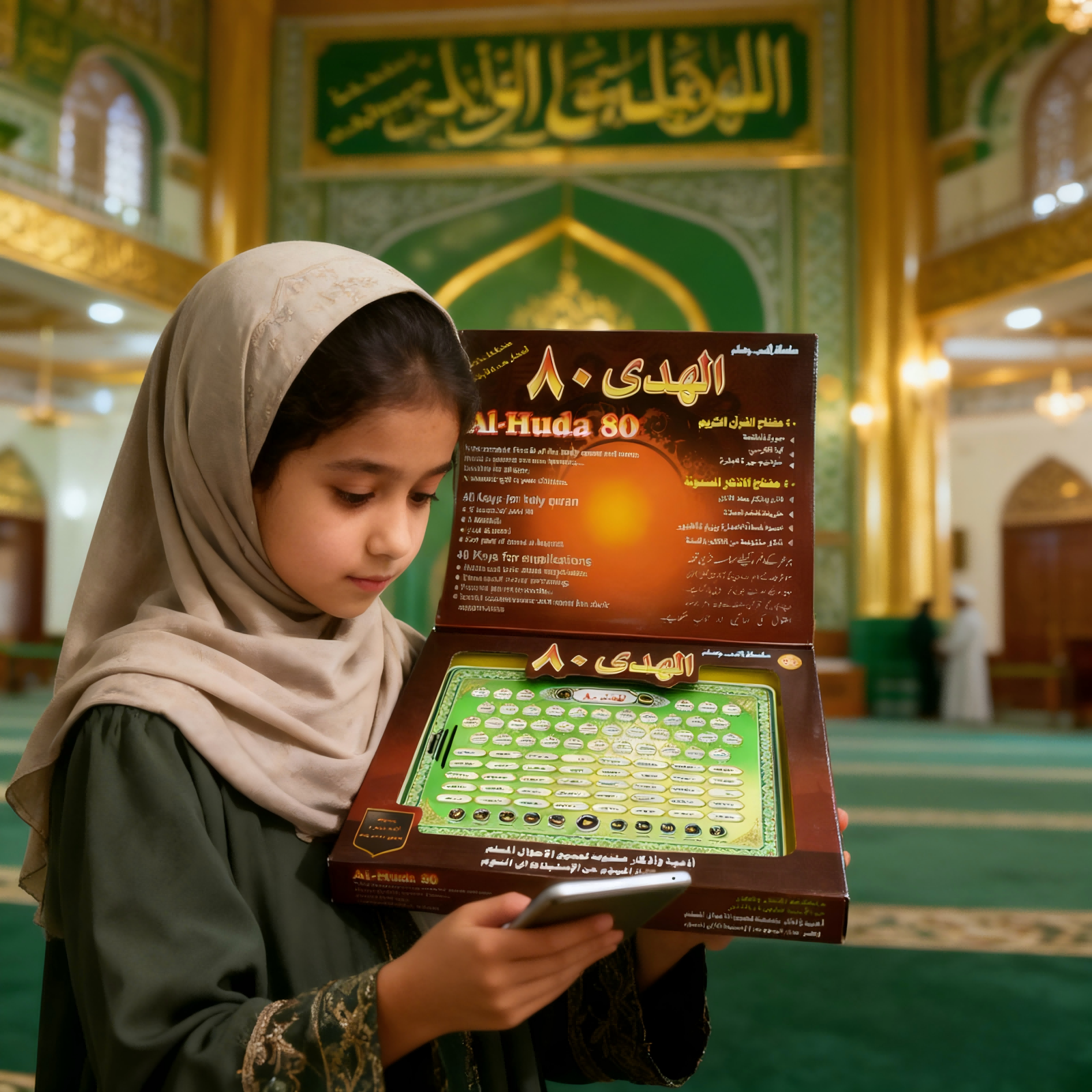 Kids Free Quran Education - Al-Huda 80 Quran Learning Machine Islamic
