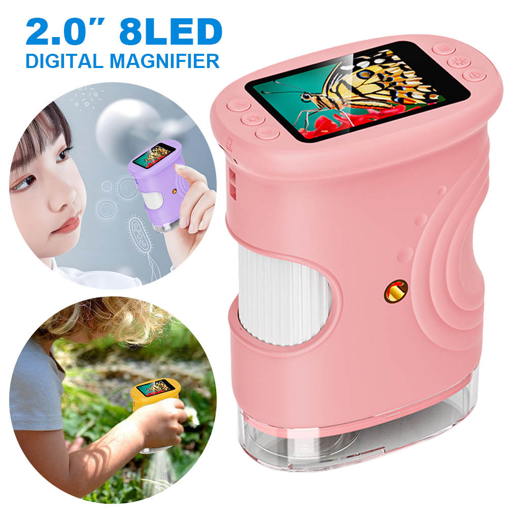 Kids Definition Of Education - Microscope for Kids 1000X 1080P Handheld
