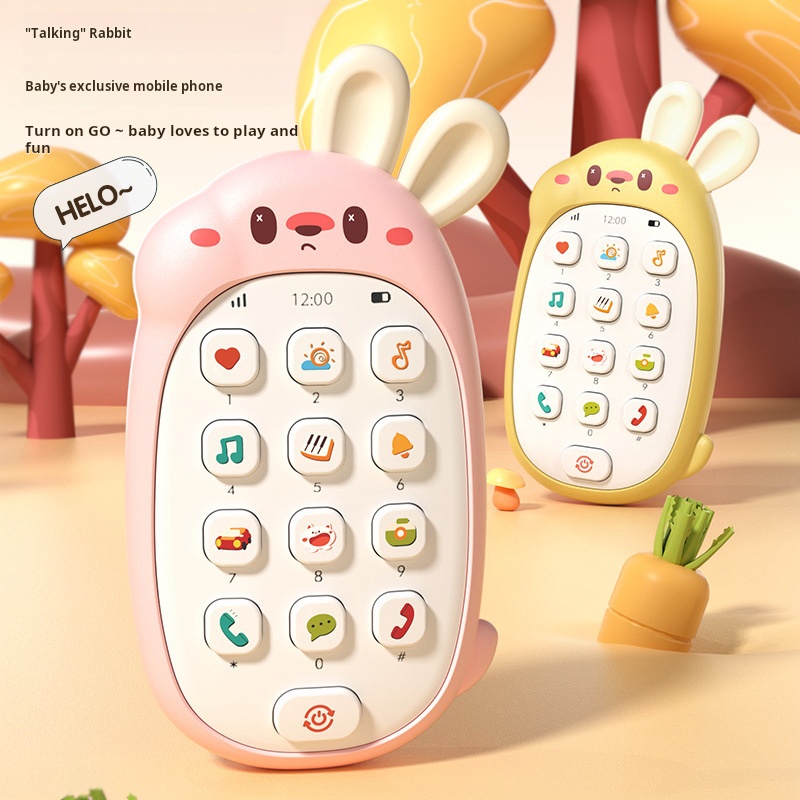 Kids Education Phone - Baby Teether Simulation Mobile Phone 0-1