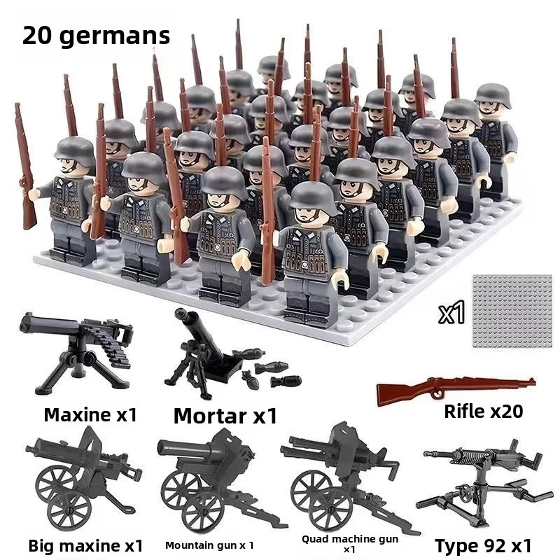 Kids Home Education - World War II doll set collection