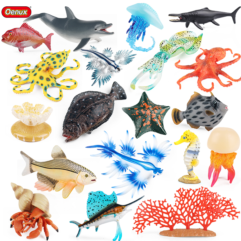 Kids Without Education - Oenux Sea Life Animals Coral Octopus