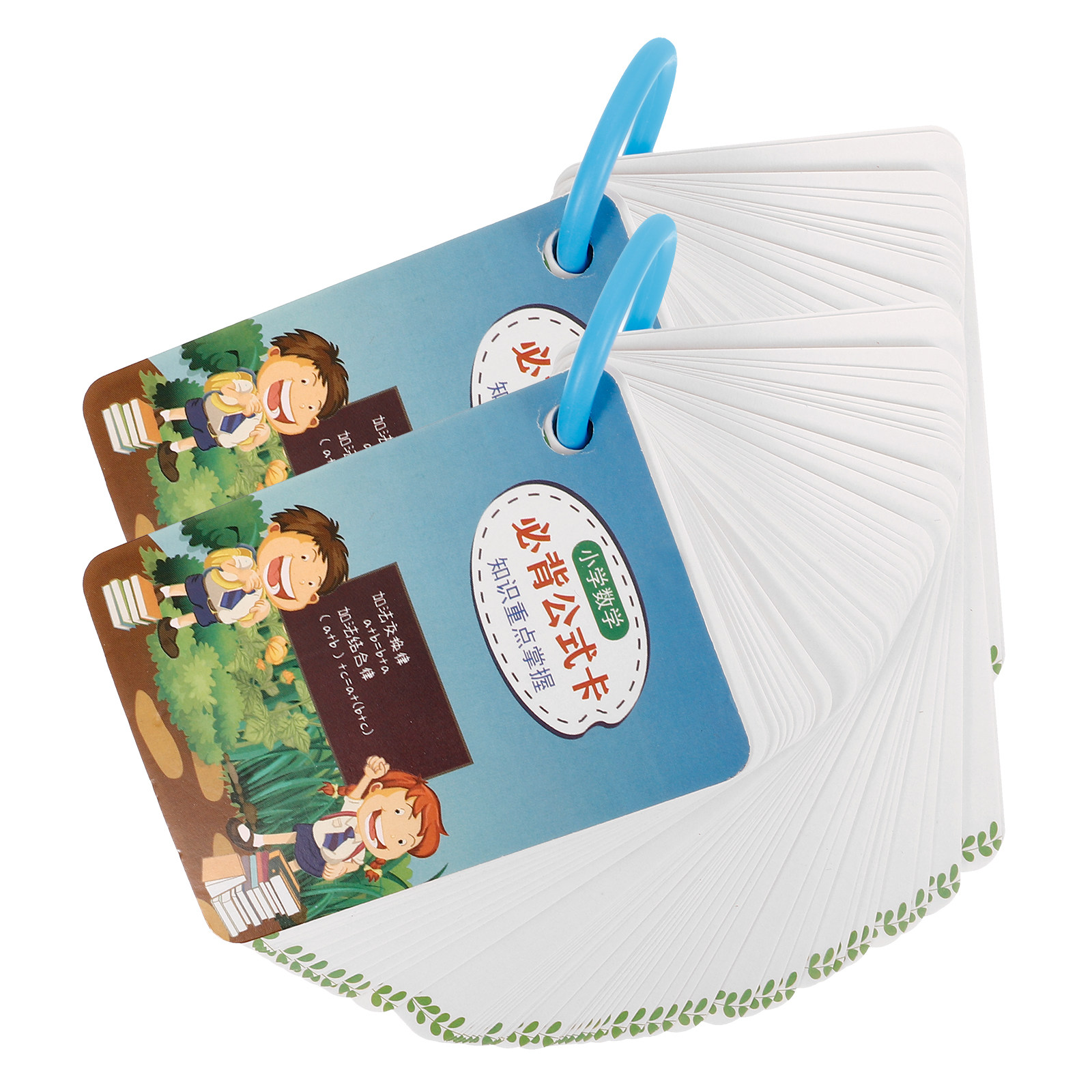 Kids Education Learning - 2Sets Math Formula Flash Cards Early
