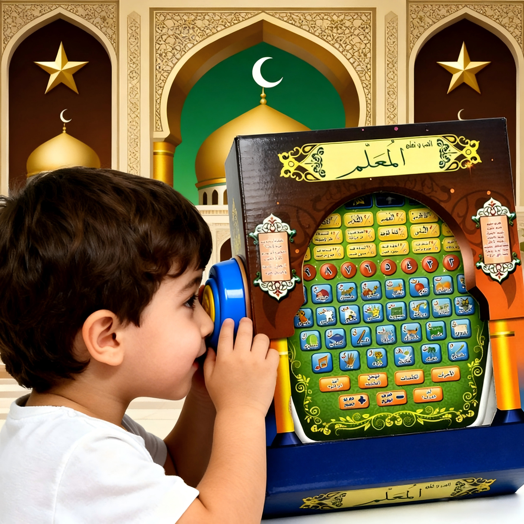 Kids Free Quran Education - Muslim Arabic Learning Machine Islamic Tablet