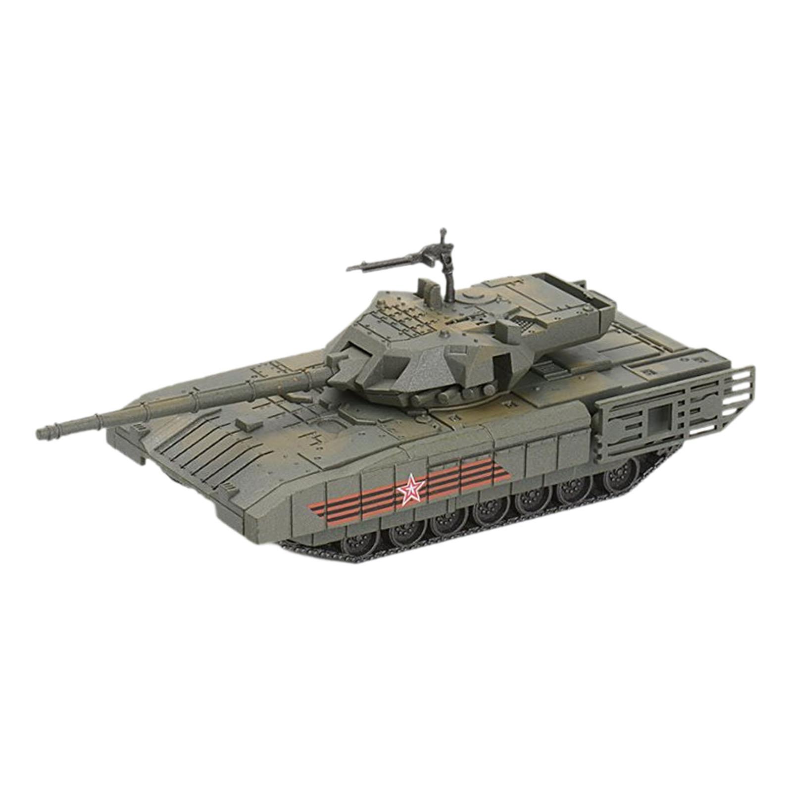 Kids Educational Gadget - Simulation 1/72 Tank Model Quick Build