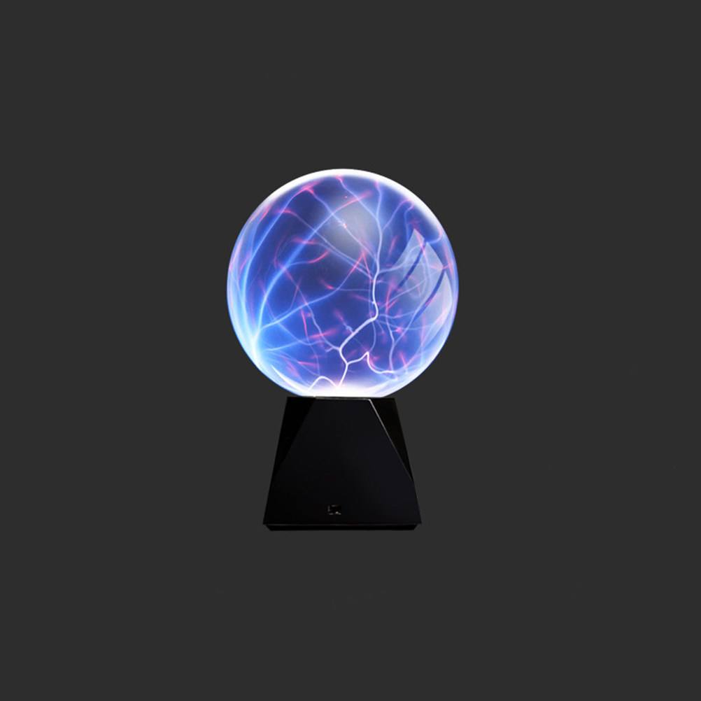 Globe Interactive Light - 6 Inch Plasma Globe Lamp Voice