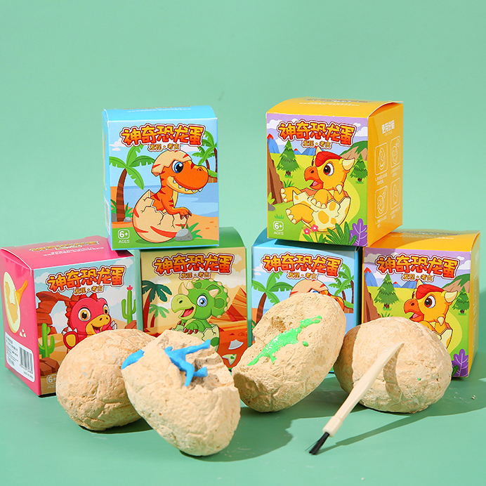 Kids Without Education - Dino Egg Excavation Kit Dig It