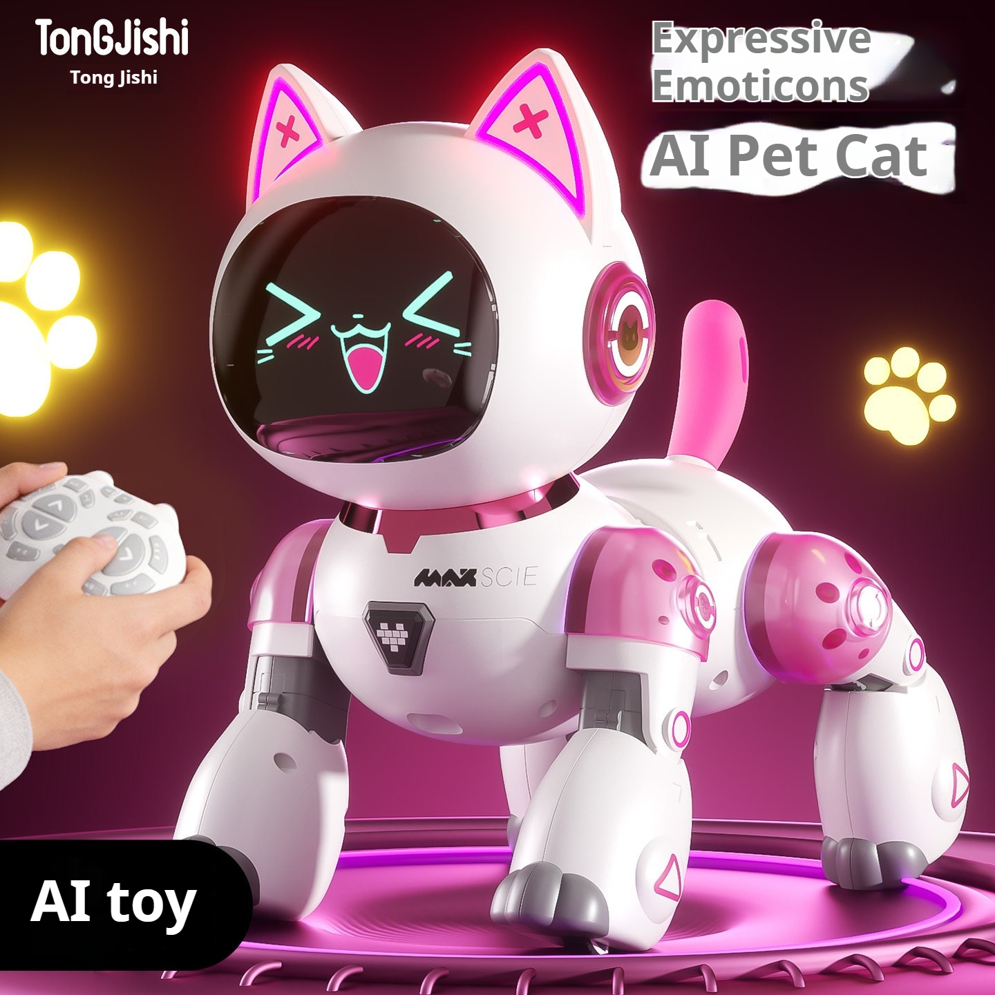 Kids Home Education - Ai Remote Control Dancing Cat Robot