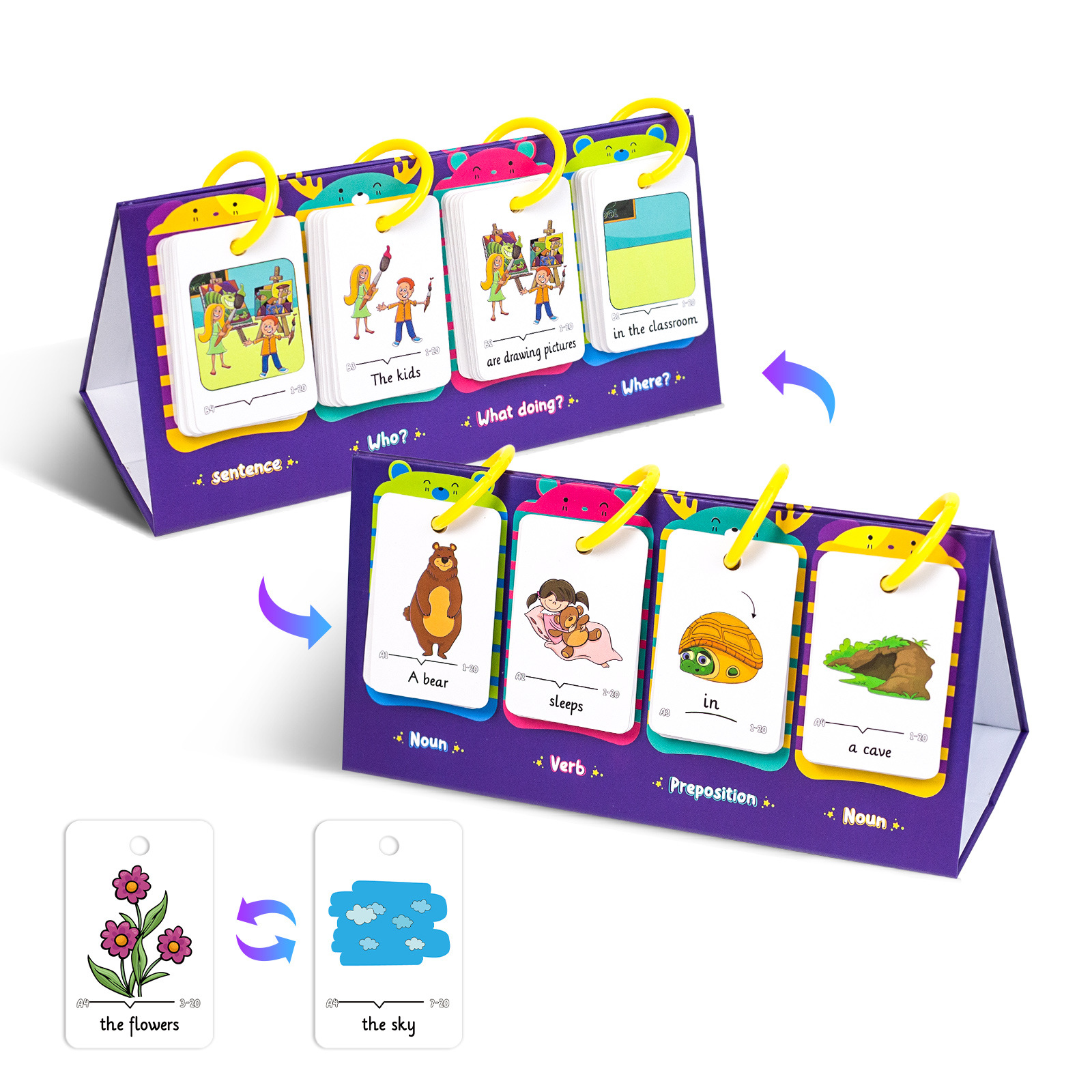 80Pcs Table Model Visual Word  - Kids Education Card 리뷰 및 가격