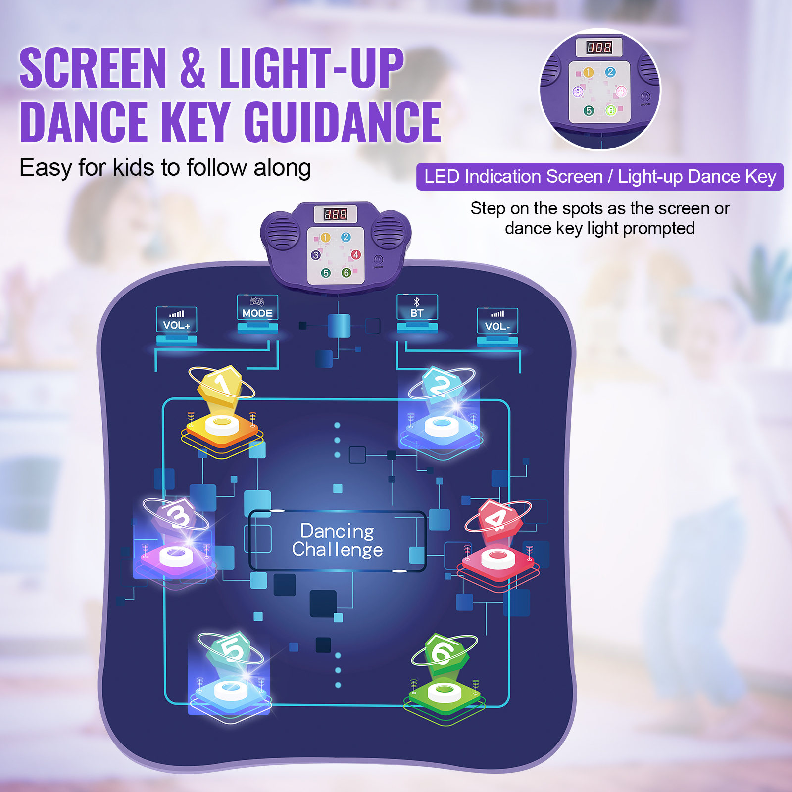 SucceBuy 6-Button Kids Electro - Kids Education Steps 리뷰 및 가격