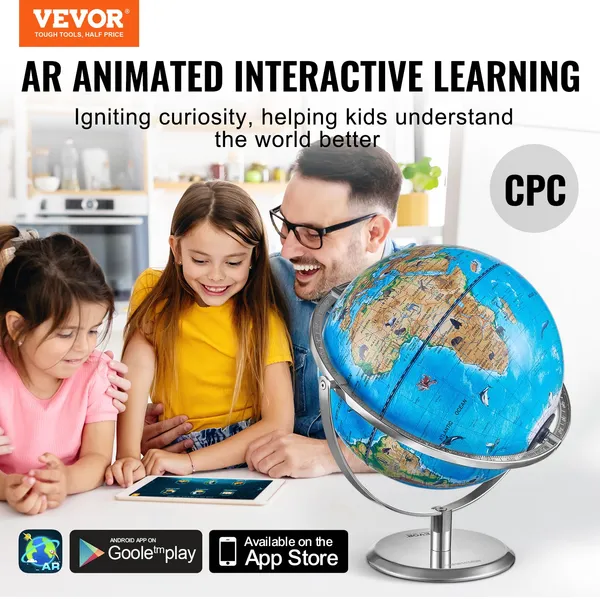 VEVOR Educational Globe for Ki - Globe Interactive Light 리뷰 및 가격
