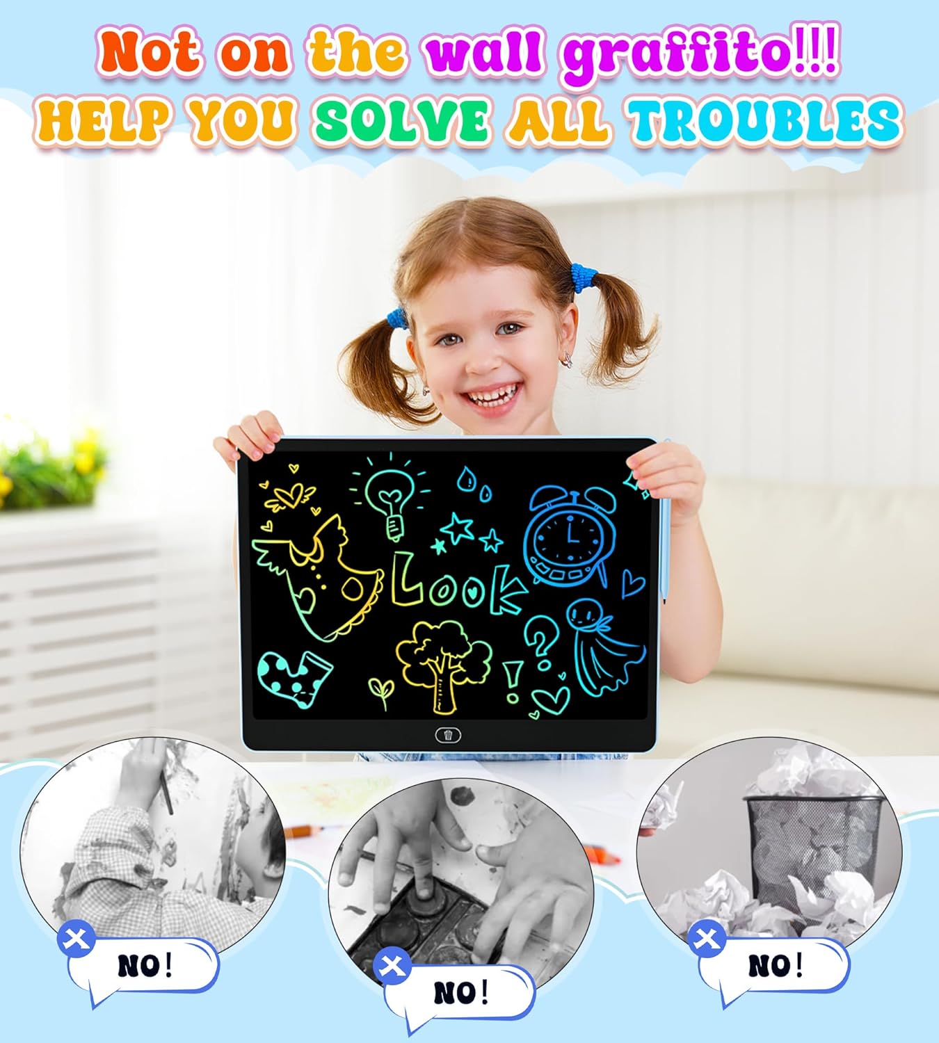 16 Inch LCD Writing Tablet for - Kids Education Board 리뷰 및 가격