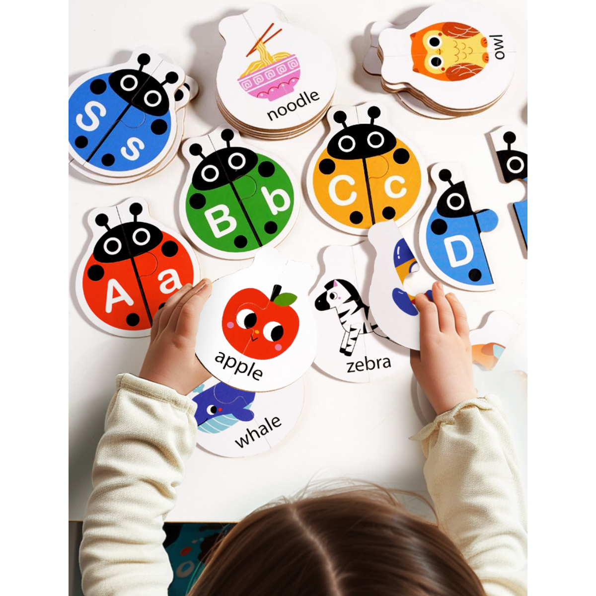Montessori Matching Letters Fi - Kids Education Card 리뷰 및 가격