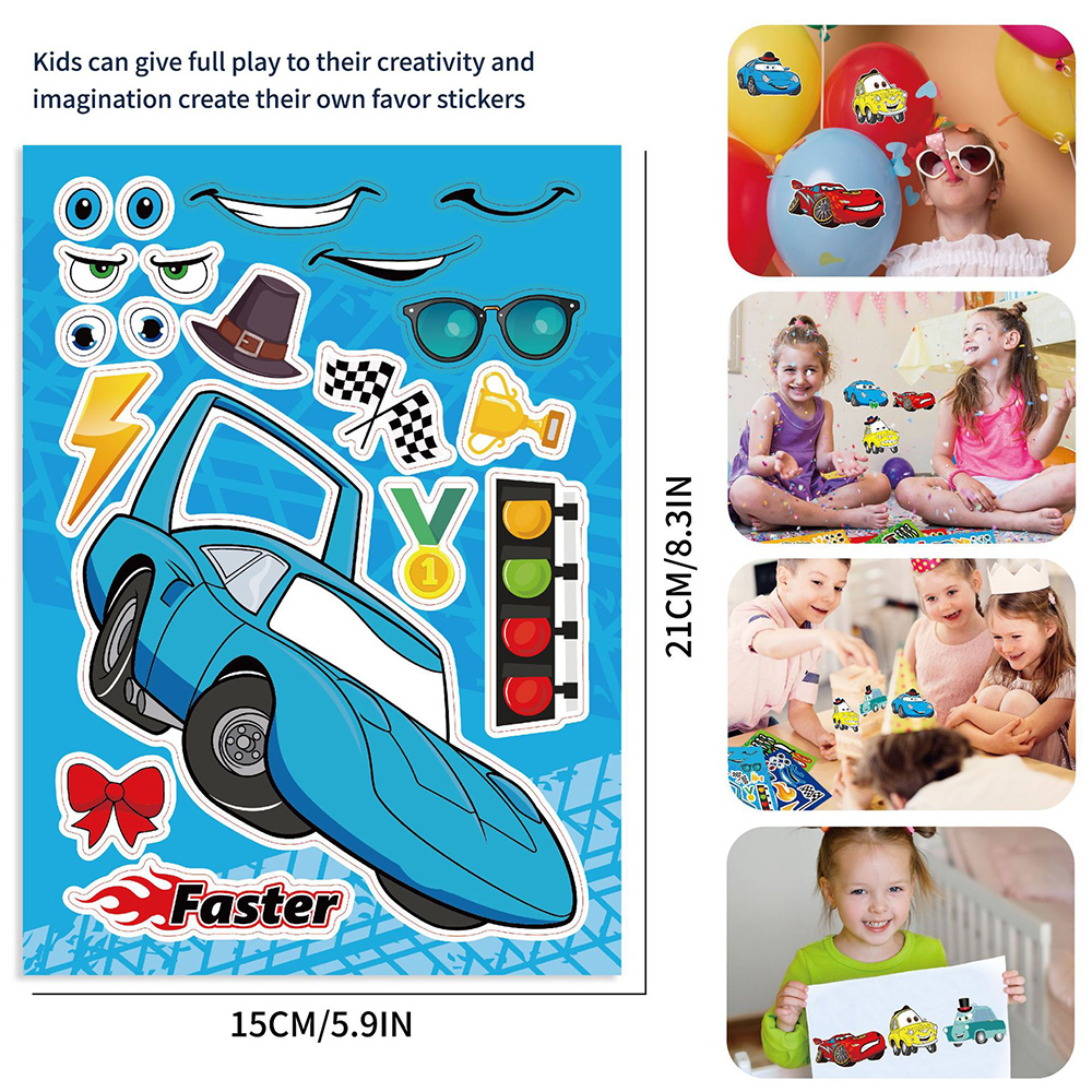 8/16Sheets Disney Cars Puzzle  - Kids Education Phone 리뷰 및 가격