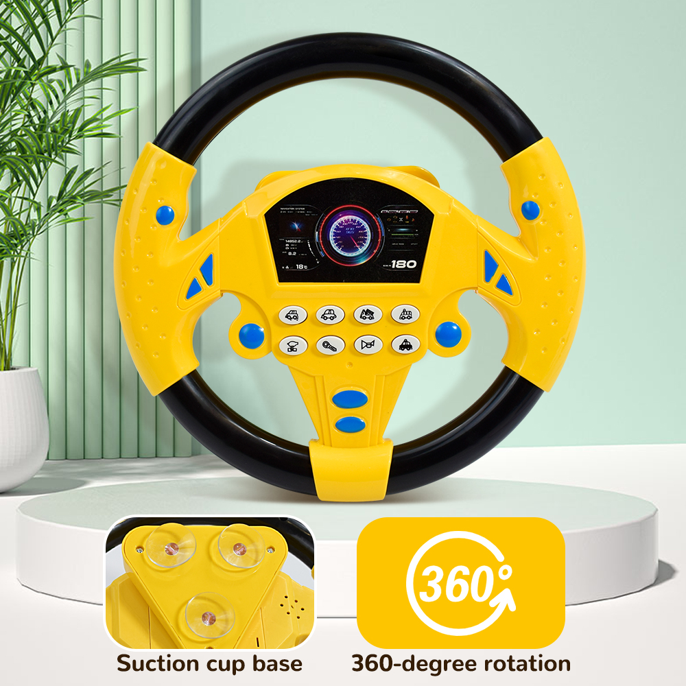 Eletric Steering Wheel Toy wit - Kids Education Phone 리뷰 및 가격