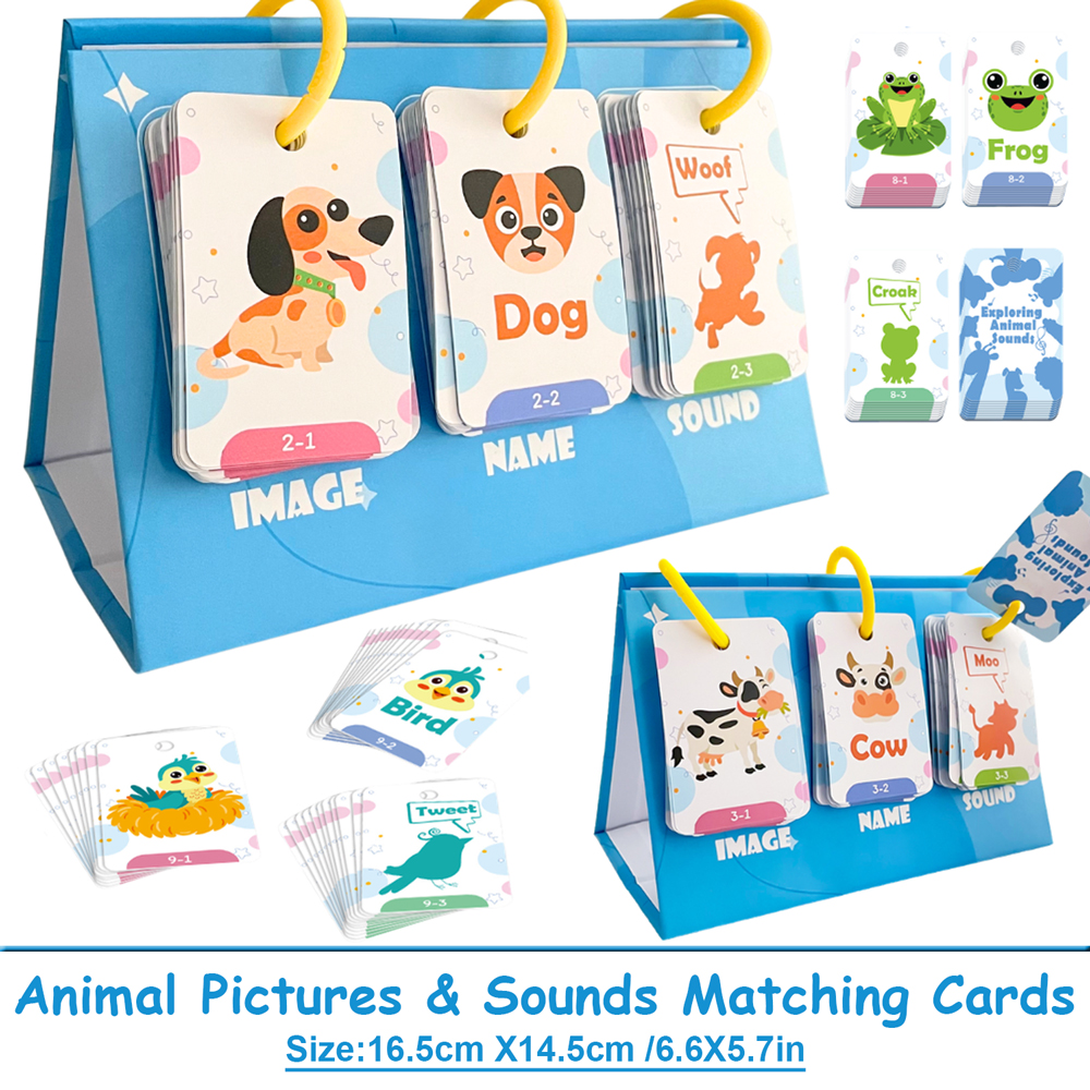 72Pcs Kids Learn Animal Sounds - Kids Education Card 리뷰 및 가격