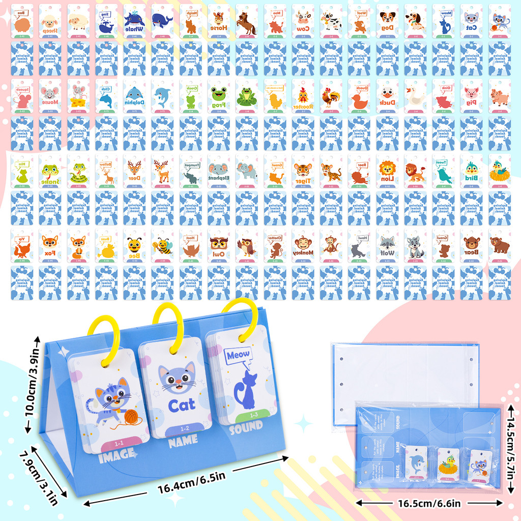 72Pcs Kids Learn Animal Sounds - Kids Education Card 리뷰 및 가격