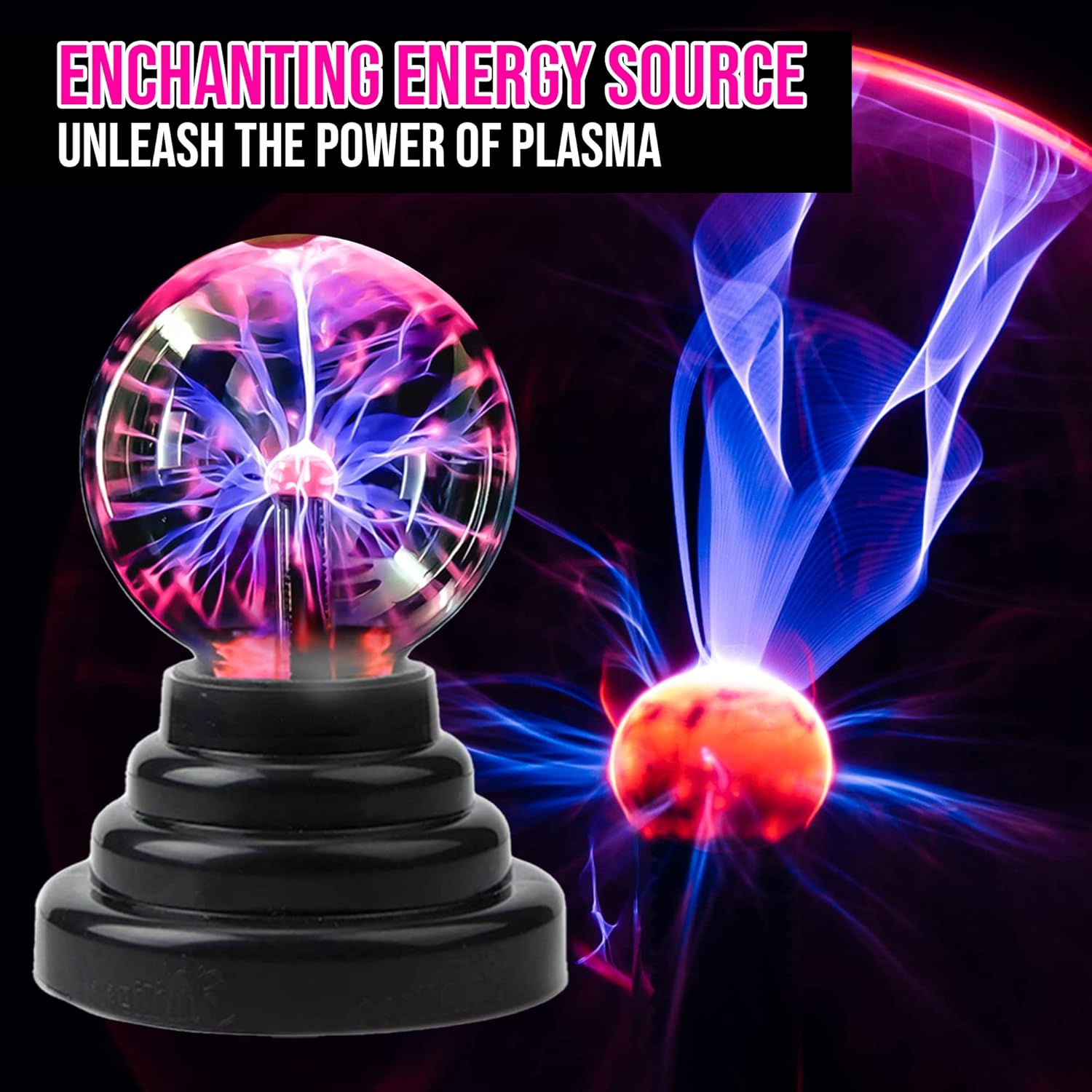 Plasma Ball Lamp, Activated St - Globe Interactive Light 리뷰 및 가격