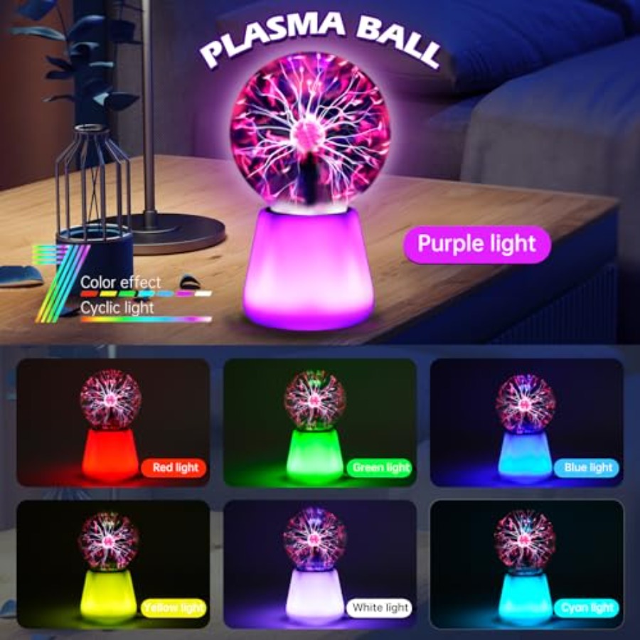 Plasma Ball Lamp Interactive T - Globe Interactive Light 리뷰 및 가격