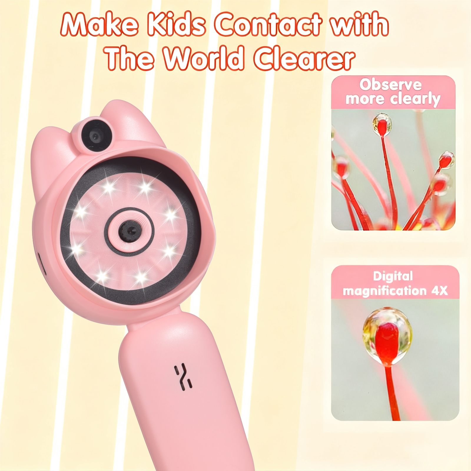 Kids Microscope with 2inch IPS - Kids Definition Of Education 리뷰 및 가격