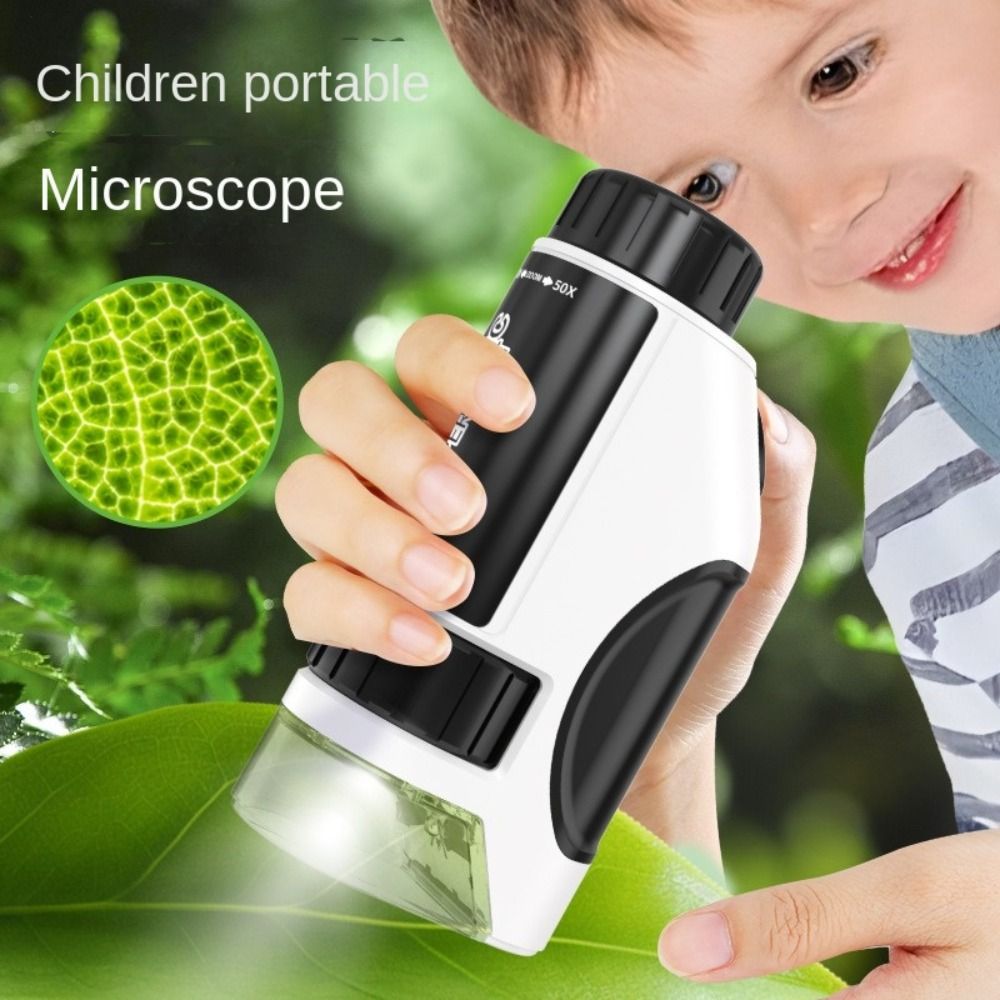 Handheld Kids Microscope Zoom  - Kids Definition Of Education 리뷰 및 가격