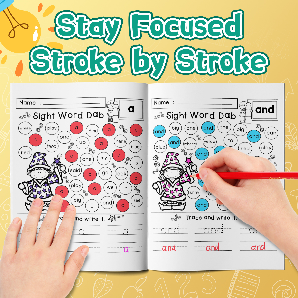 Dab-and-Learn Sight Word Workb - Kids Education Learning 리뷰 및 가격