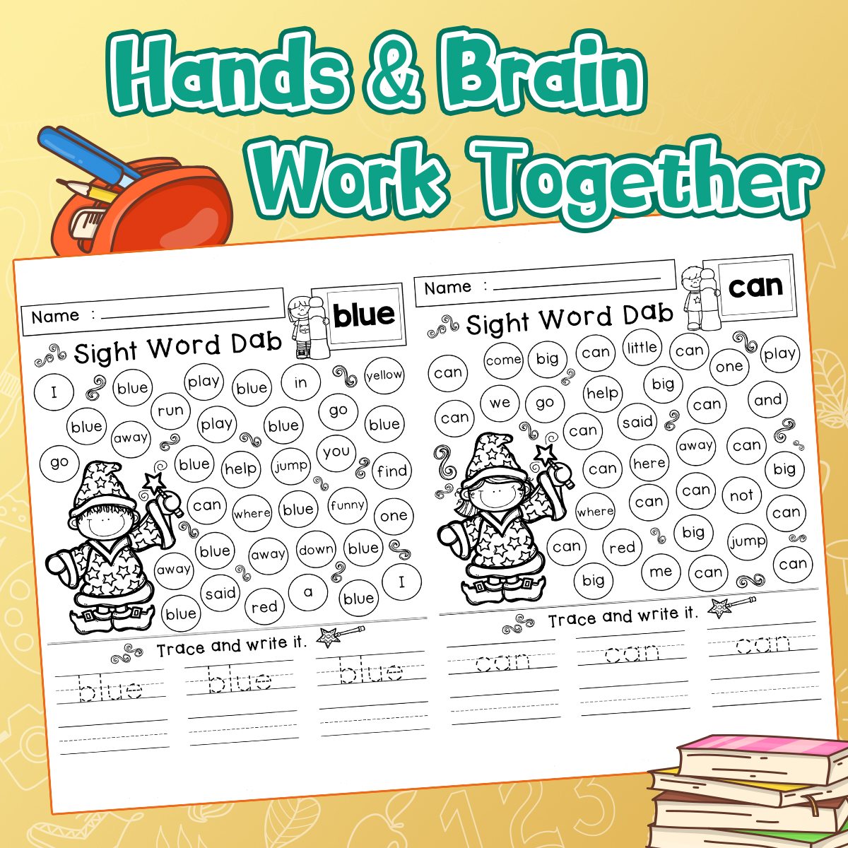 Dab-and-Learn Sight Word Workb - Kids Education Learning 리뷰 및 가격