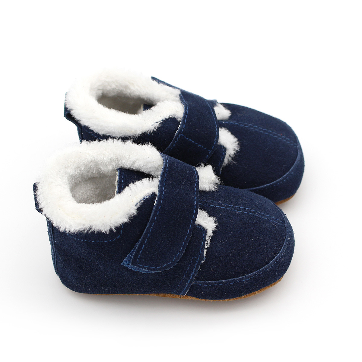 Baby Furry Boots Kids Leather  - Kids Education Steps 리뷰 및 가격
