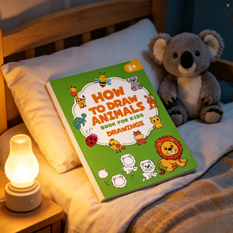 Kids Animal Drawing Book 32 Pa - Kids Education Steps 리뷰 및 가격