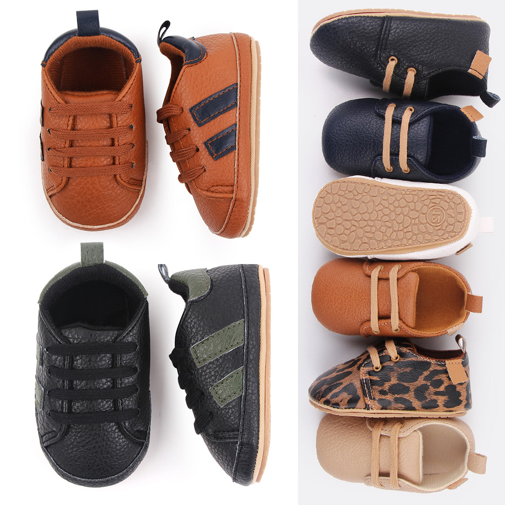 Baby Leather Casual Crib Shoes - Kids Education Steps 리뷰 및 가격
