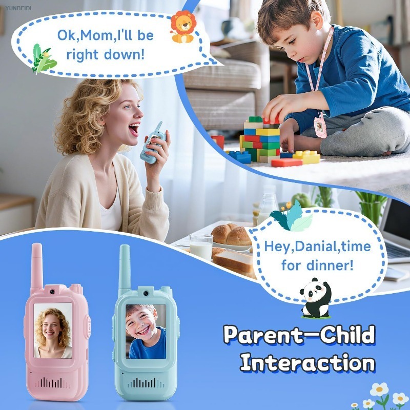 2PCS Kids Video Walkie Talkies - Kids Definition Of Education 리뷰 및 가격