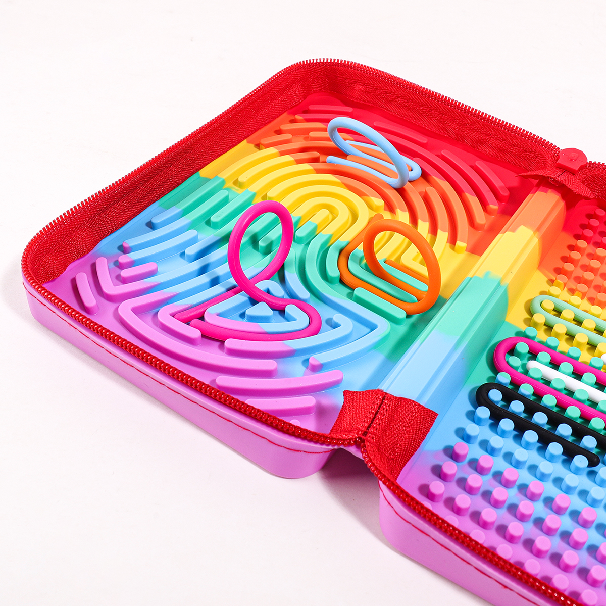 Silicone Rainbow Desk Statione - Kids Home Education 리뷰 및 가격