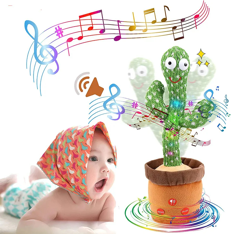 1pc Talking Cactus Baby Toy Da - Kids Education Phone 리뷰 및 가격