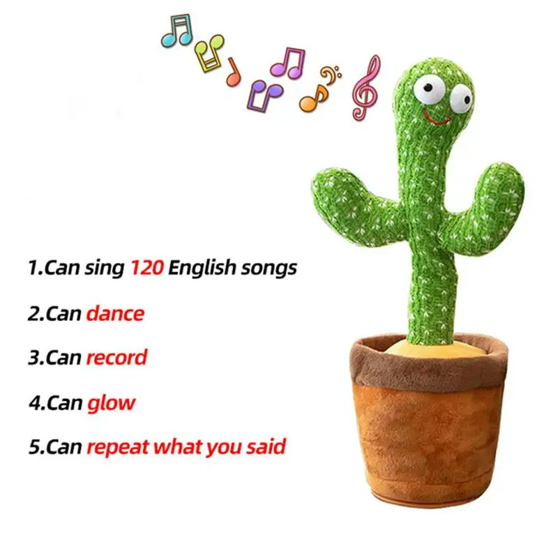 1pc Talking Cactus Baby Toy Da - Kids Education Phone 리뷰 및 가격