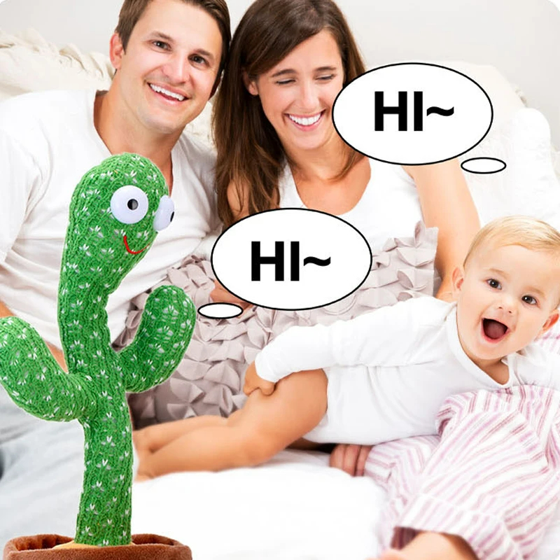 1pc Talking Cactus Baby Toy Da - Kids Education Phone 리뷰 및 가격