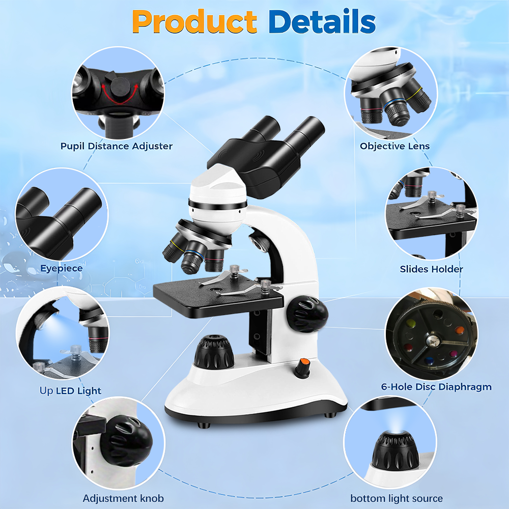 Binocular Microscope, High Def - Kids Definition Of Education 리뷰 및 가격
