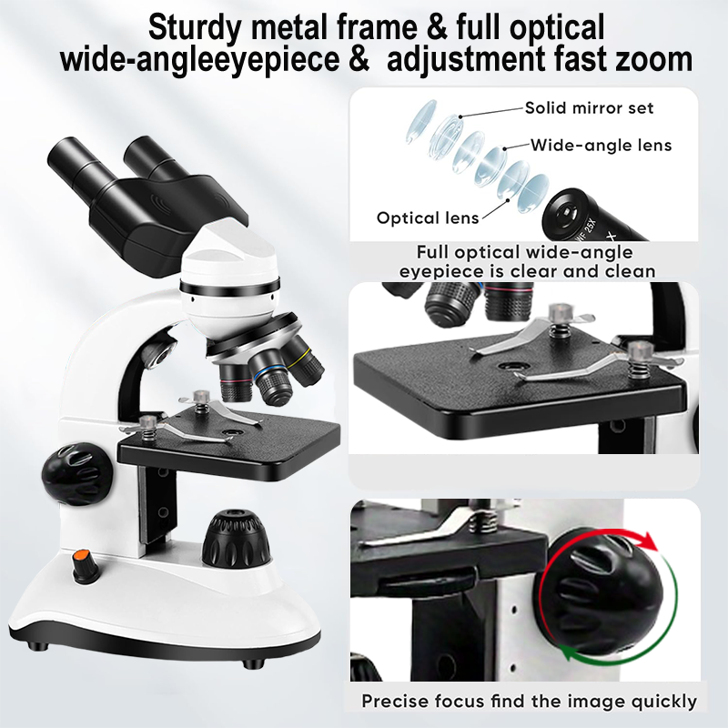 Binocular Microscope, High Def - Kids Definition Of Education 리뷰 및 가격