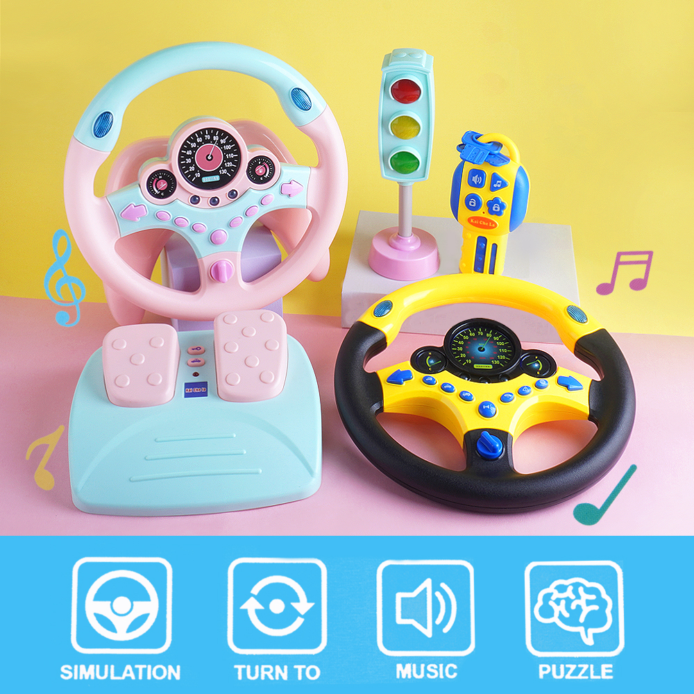 Eletric Steering Wheel Toy Wit - Kids Education Phone 리뷰 및 가격
