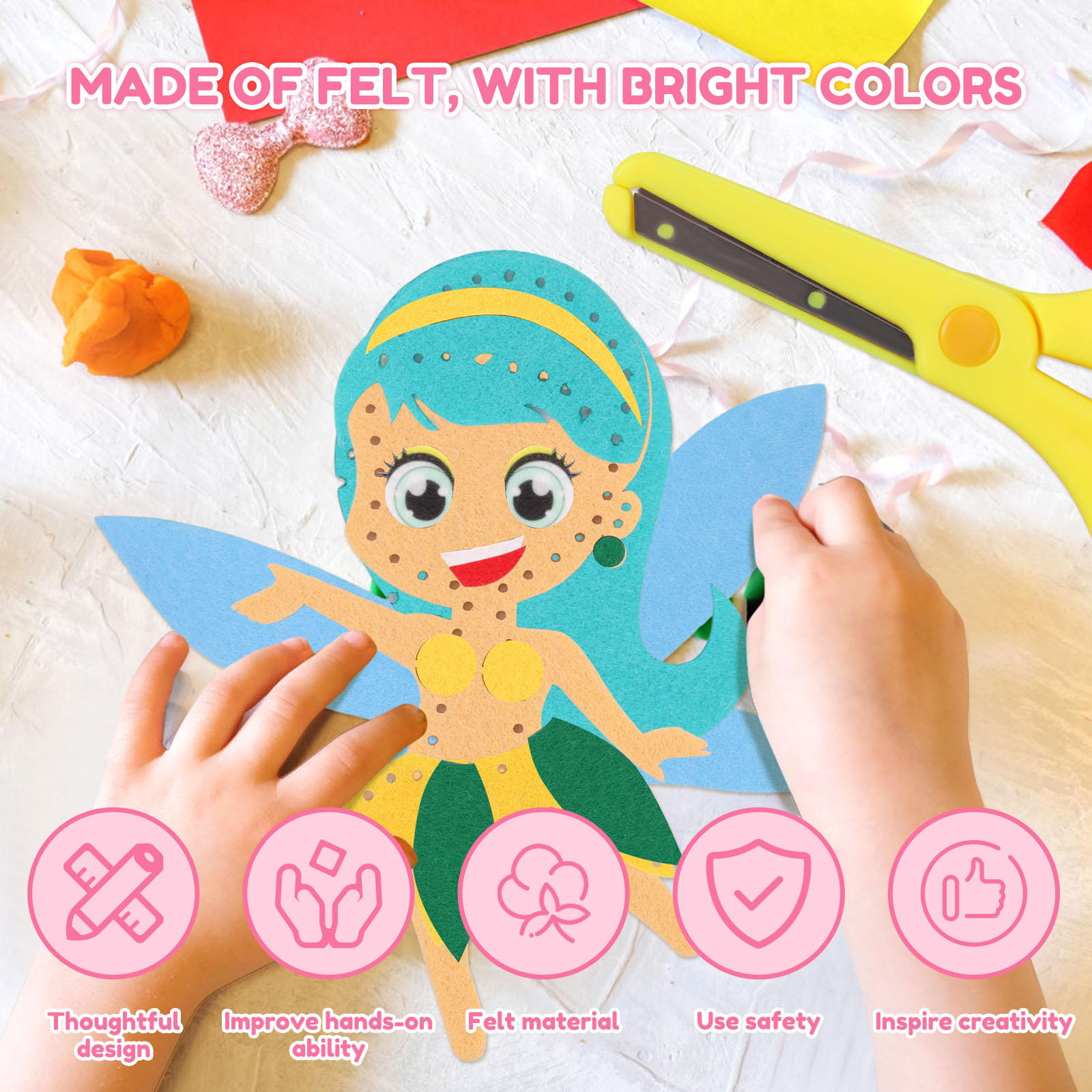 Kids Sewing Kit Complete Begin - Kids Education Meaning 리뷰 및 가격