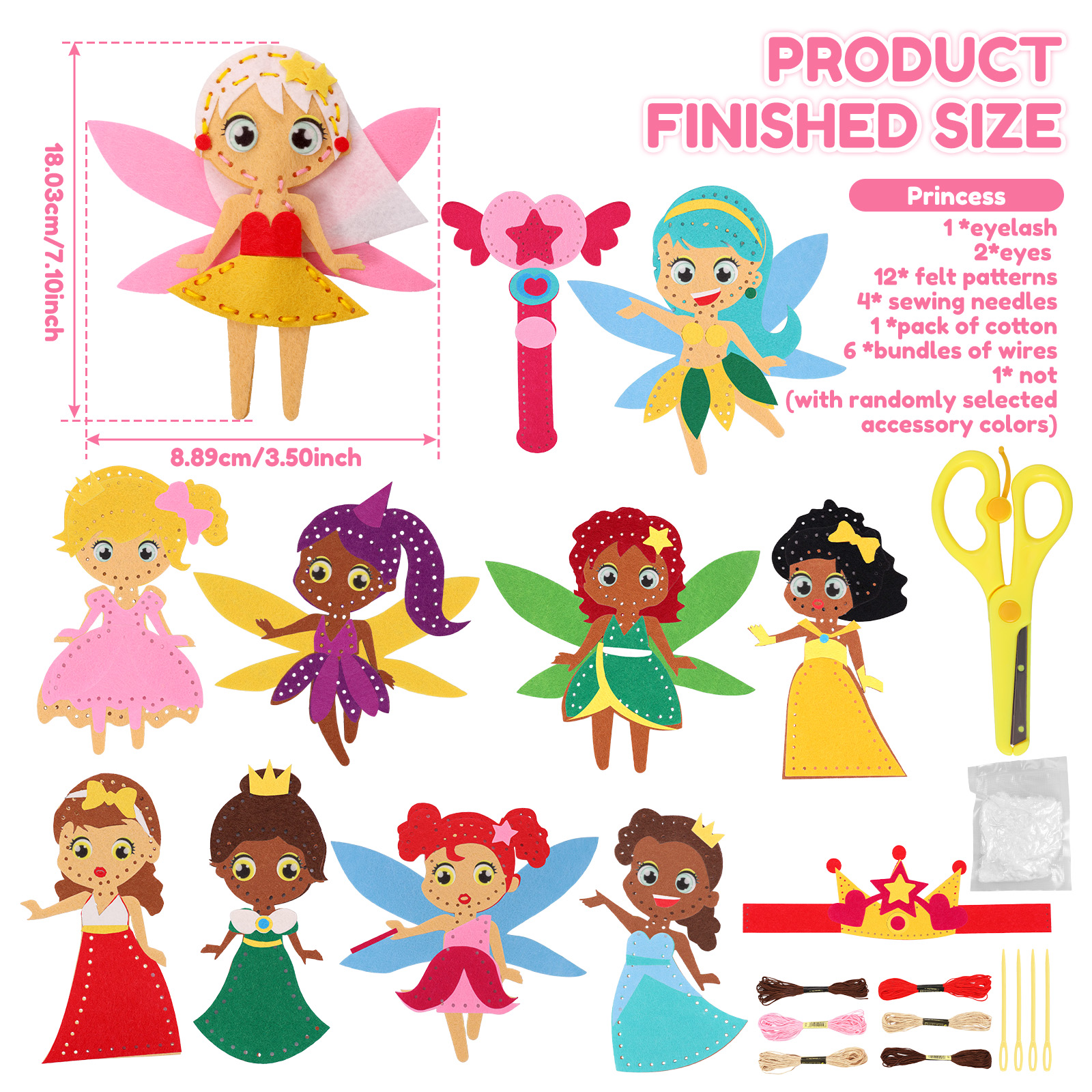 Kids Sewing Kit Complete Begin - Kids Education Meaning 리뷰 및 가격