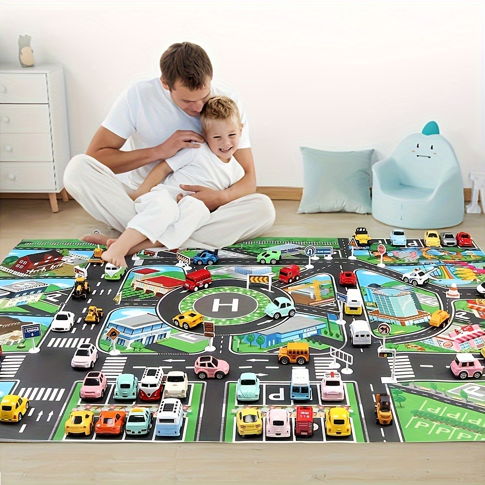 1pc, City Traffic Play Mat, La - Kids Educational Gadget 리뷰 및 가격