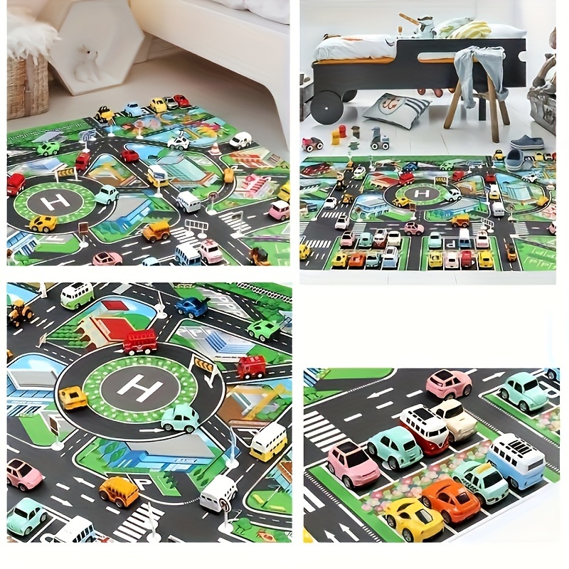 1pc, City Traffic Play Mat, La - Kids Educational Gadget 리뷰 및 가격