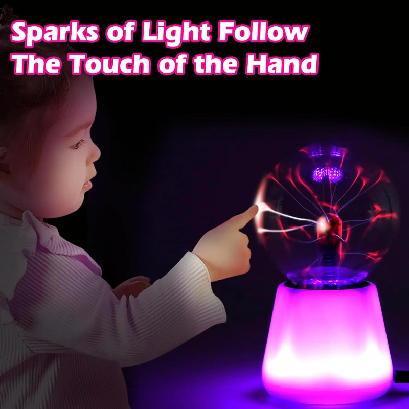 Plasma Ball Lamp Interactive T - Globe Interactive Light 리뷰 및 가격