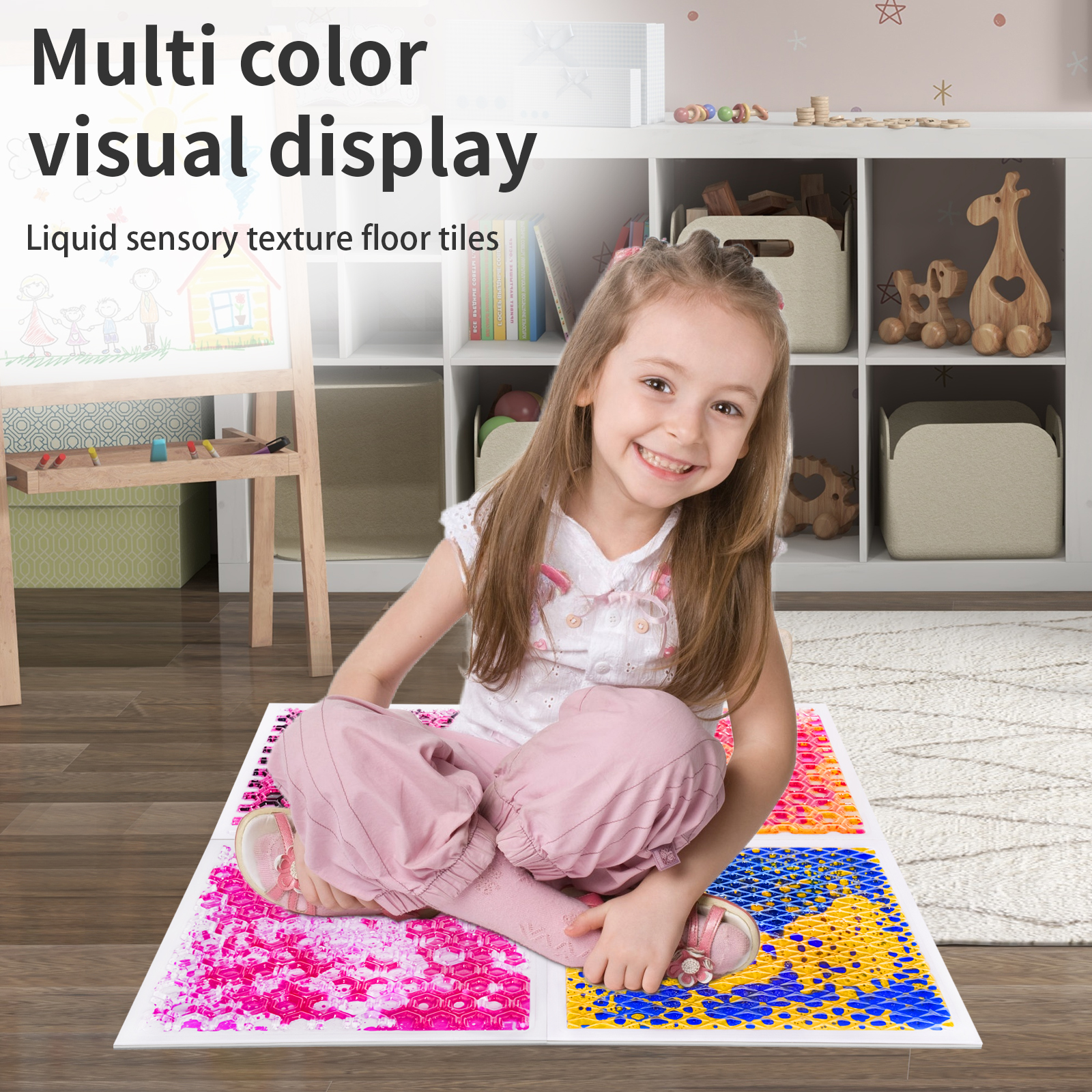 Surfloor Sensory Liquid Floor  - Kids Education Steps 리뷰 및 가격