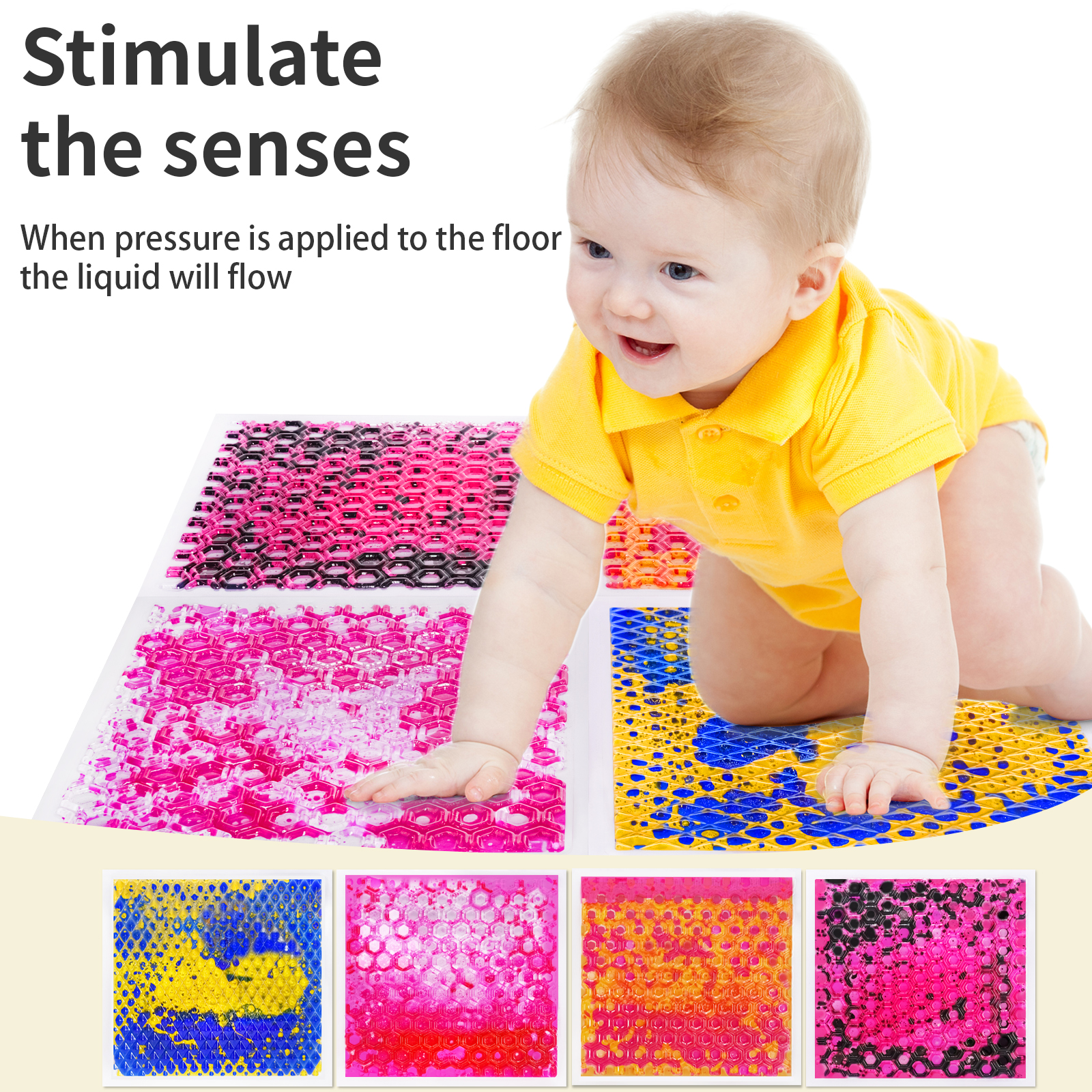 Surfloor Sensory Liquid Floor  - Kids Education Steps 리뷰 및 가격