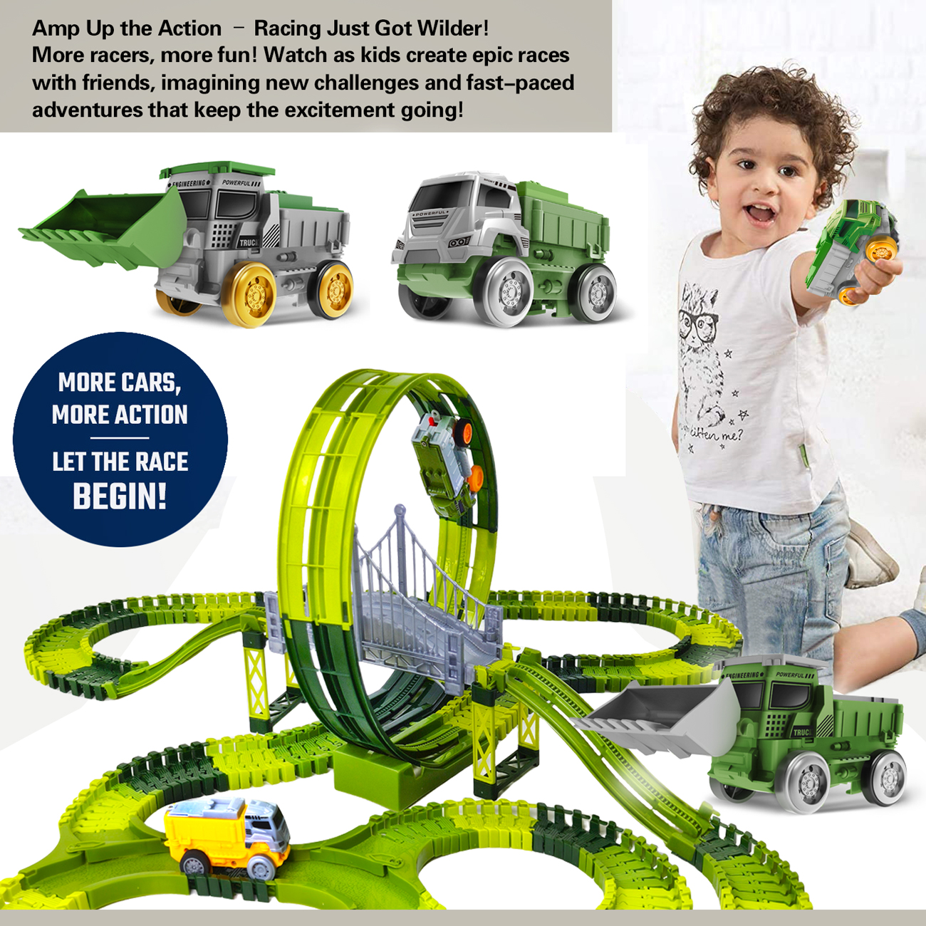 Dinosaur toy race track featur - Kids Educational Gadget 리뷰 및 가격