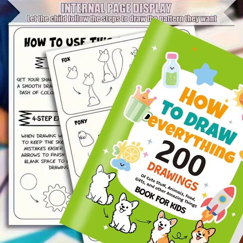Drawing Book for Kids - 200+ S - Kids Education Steps 리뷰 및 가격
