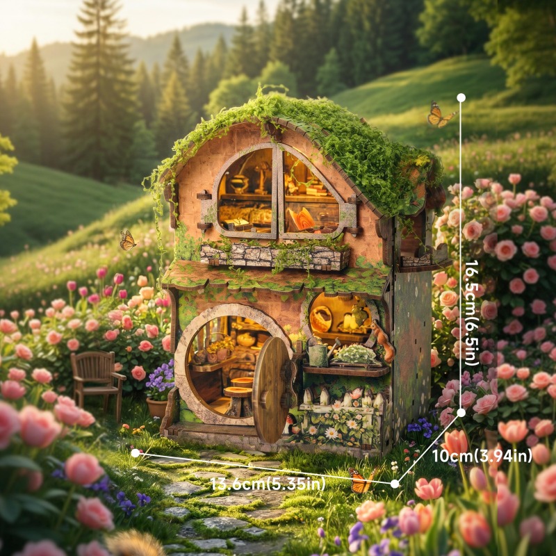 Green Vine Covered Cottage 3D  - Kids Without Education 리뷰 및 가격
