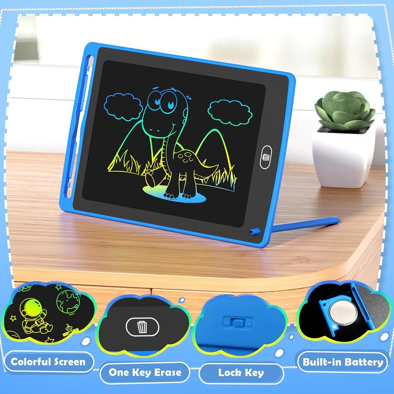 Pack LCD Writing Tablet for Ki - Kids Educational Gadget 리뷰 및 가격
