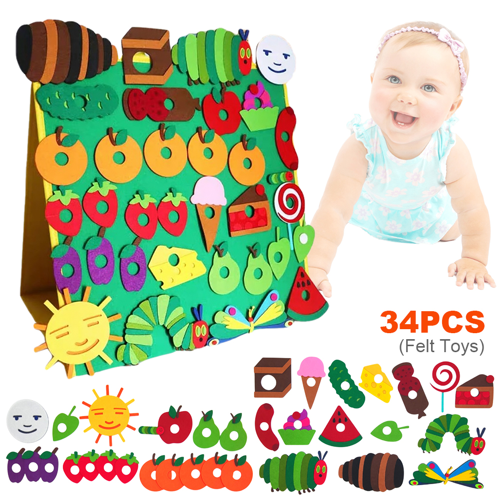 Hungry Caterpillar Toy English - Kids Education Board 리뷰 및 가격
