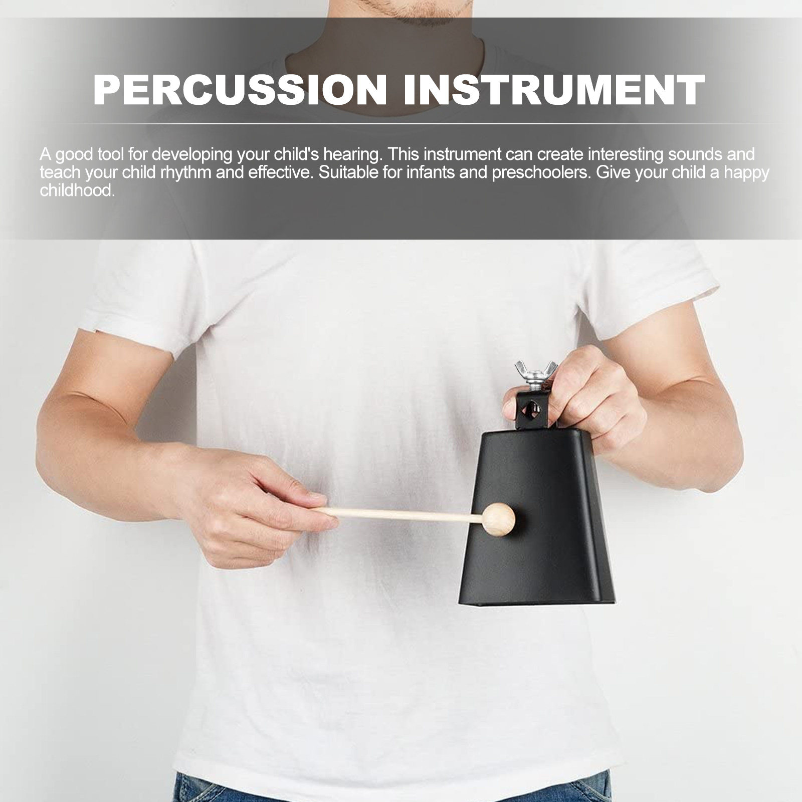 Metal Cow Bell Percussion Inst - Kids Education Learning 리뷰 및 가격